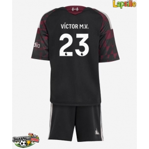 Liverpool Victor Munoz #23 Kolmaspaita Lapsille 2026-27 Lyhythihainen (+ shortsit)